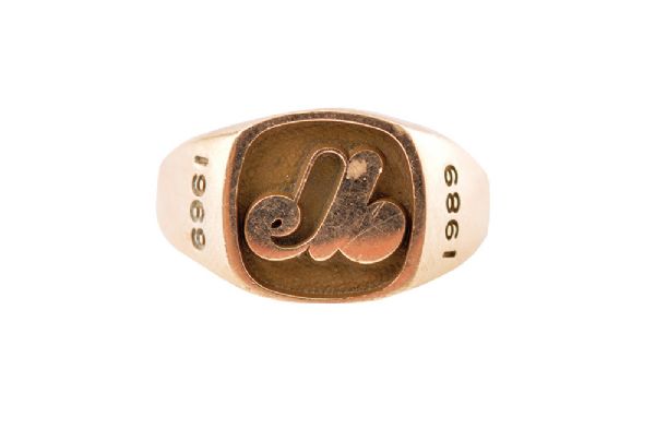 Montreal Expos 1969-89 10K Gold Ring and 1979 10th Anniversary 10K Gold Pin