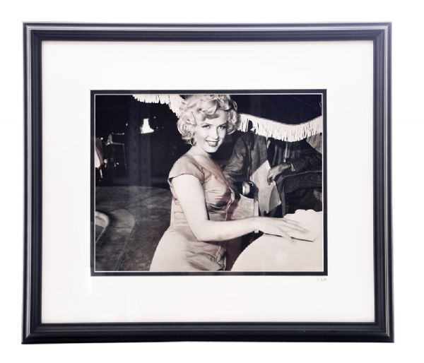 Marilyn Monroe Limited-Edition Framed Photos (4) by Bruno Bernard with COAs