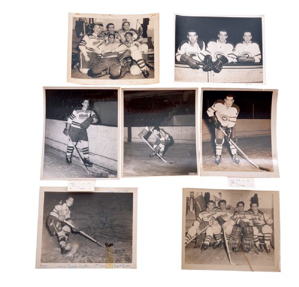 Camille Henry’s Hockey Photo Collection of 135