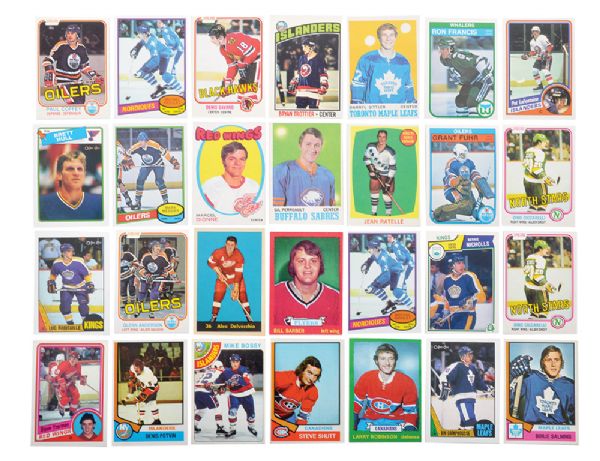 1960s-1980s Star Player RC Card Collection of 47