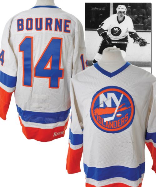 Bob Bournes 1980-81 New York Islanders Game-Worn Stanley Cup Finals Jersey with LOAs - Video-Matched!