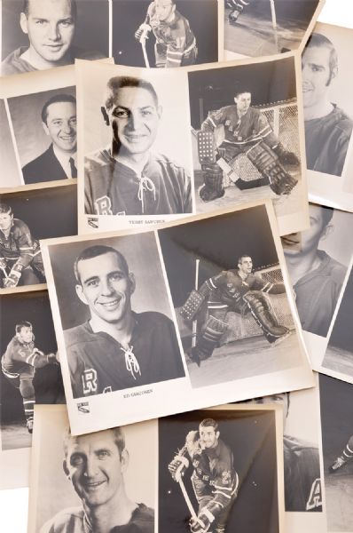 Vintage New York Rangers Photo Collection of 57 with Rare Team Sets