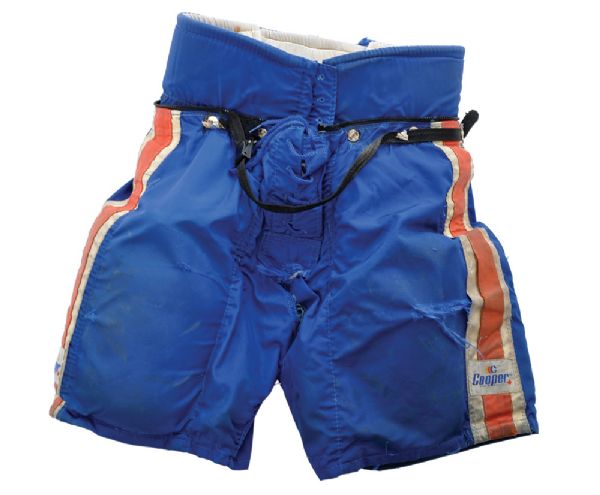 Billy Smiths Late-1970s New York Islanders Game-Worn Goalie Pants