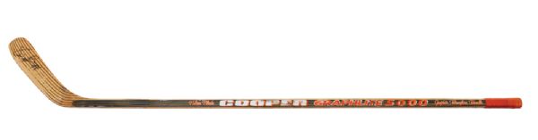 Eric Lindros 1992-93 Philadelphia Flyers Cooper Game-Used Rookie Stick <BR>- Photo-Matched! 