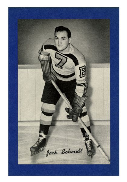 Jack Schmidt Boston Bruins Bee Hive Group 1 Photo (1934-43) 