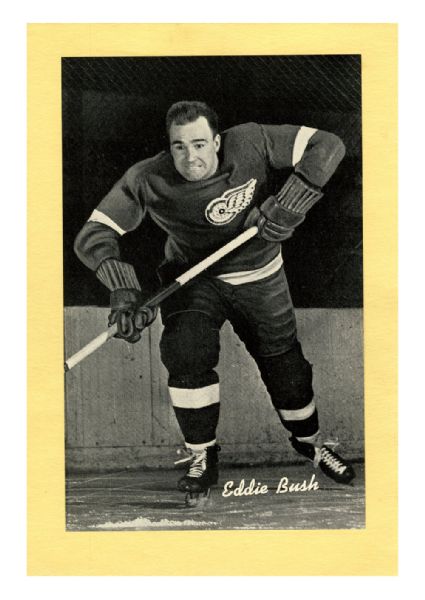 Eddie Bush Detroit Red Wings Bee Hive Group 1 Photo (1934-43) 
