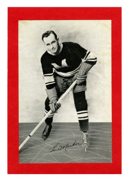 Gus Marker Montreal Maroons Bee Hive Group 1 Photo (1934-43)