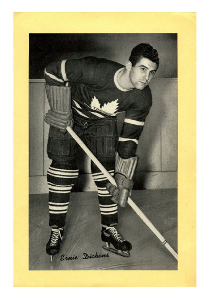 Ernie Dickens Toronto Maple Leafs Bee Hive Group 1 Photo (1934-43)