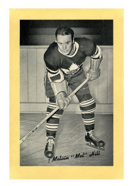 Mel Hill Toronto Maple Leafs Bee Hive Group 1 Photo (1934-43)