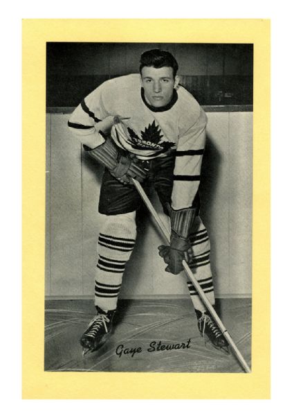 Gaye Stewart Toronto Maple Leafs Away Sweater Bee Hive Group 1 Photo (1934-43)