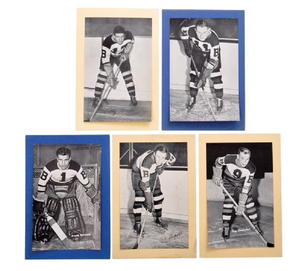 Boston Bruins Bee Hive Group 1 Photos (1934-43) with Boyd, Gallinger, Guidolin and Shore (23)