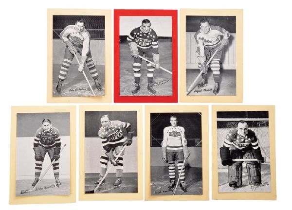 New York Americans Bee Hive Group 1 Photos (1934-43) with Klein, Shields and Thurier (25)