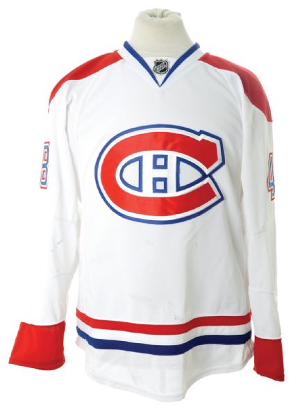 Daniel Brieres 2013-14 Montreal Canadiens Game-Worn Jersey with Team LOA <BR>- Photo-Matched!