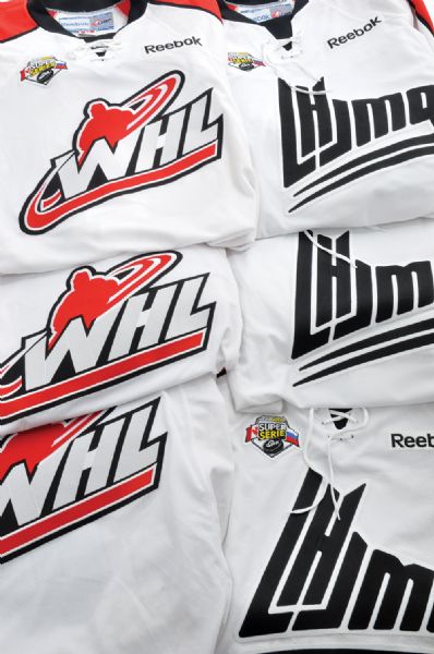 2012 CHL Subway Series Game-Worn Jersey Collection of 27 with CHL LOAs