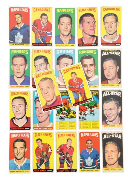 1964-65 Topps Tall Boys Complete 110-Card Set