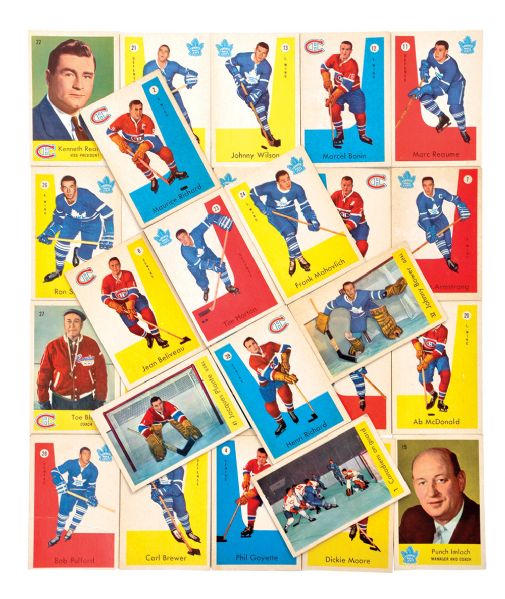 1959-60 Parkhurst Complete 50-Card Set