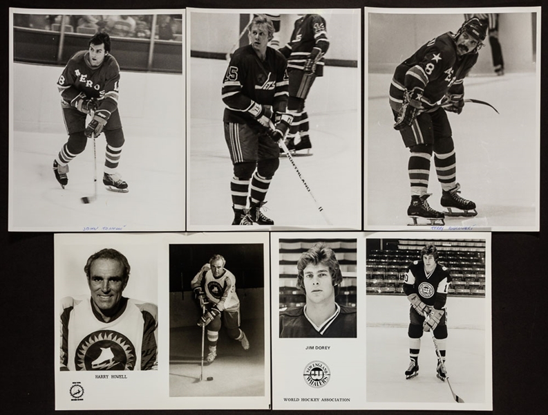 World Hockey Association 1970s Team-Issued Photo Collection of 175