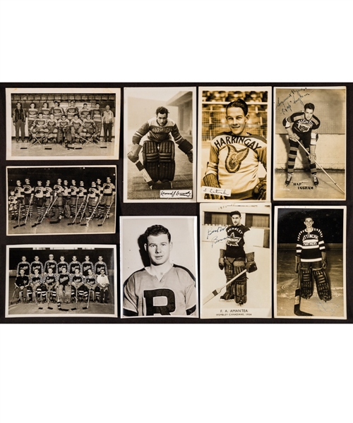 Vintage and Modern 1930s to 2000s Great Britian Hockey Postcard, Team Photo and Assorted Item Collection of 700+ 
