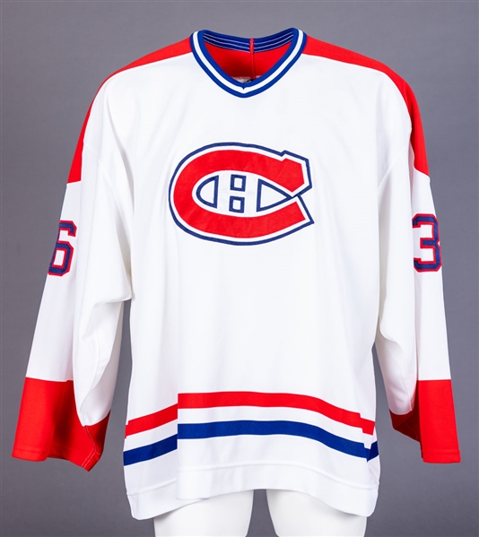 Murray Barons 1996-97 Montreal Canadiens Game-Worn Jersey with Team LOA