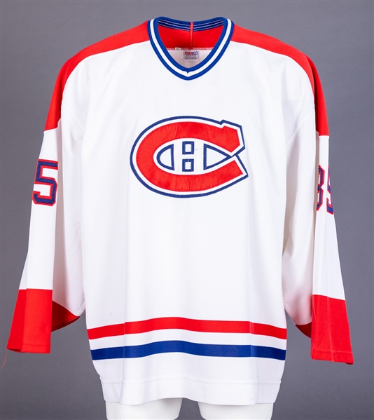 Jassen Cullimores 1996-97 Montreal Canadiens Game-Worn Jersey with Team LOA  