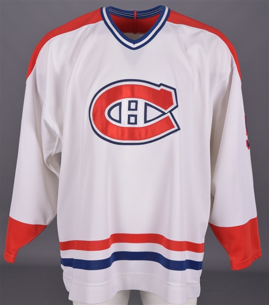 Rory Fitzpatricks Mid-1990s Montreal Canadiens Game-Worn Rookie-Era Jersey with Team LOA