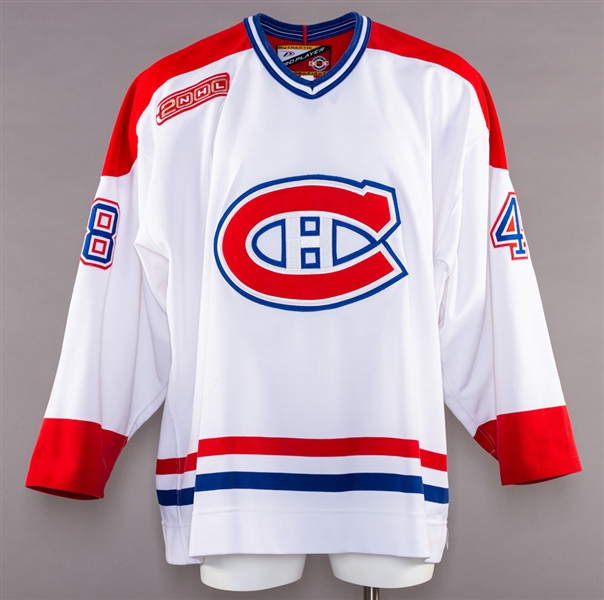 Miloslav Guren’s 1999-2000 Montreal Canadiens Game-Worn Jersey with Team LOA – 2000 Patch!