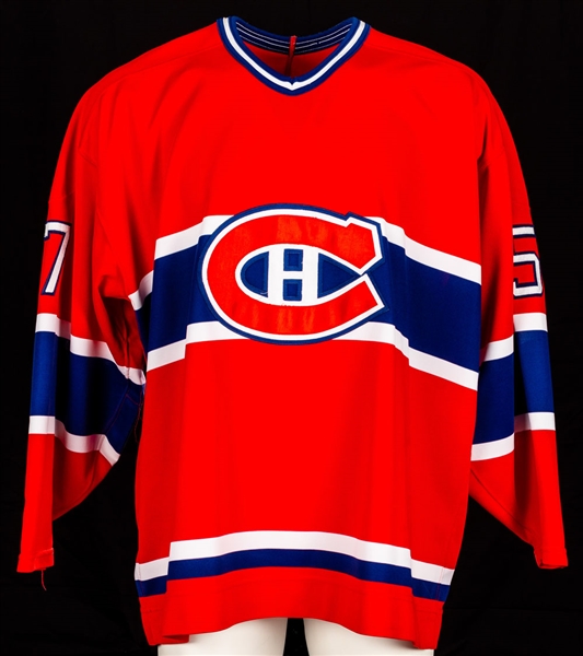 Miloslav Gurens Late-1990s (Chris Murray) Montreal Canadiens Game-Worn Pre-Season Jersey with Team LOA