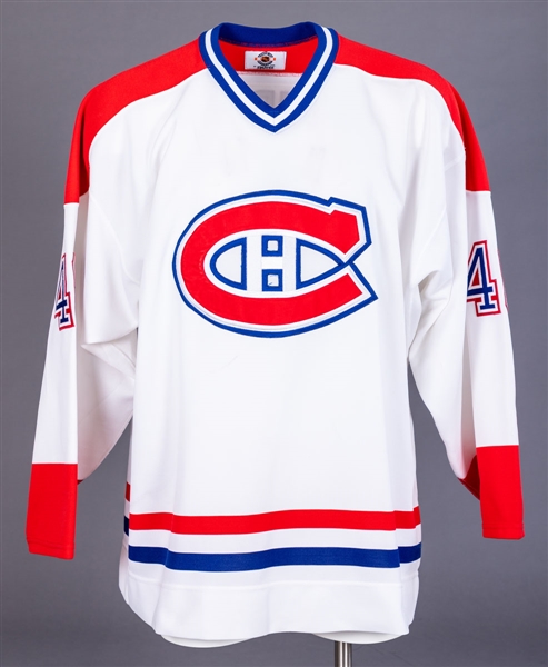 Miloslav Gurens 1998-99 Montreal Canadiens Game-Worn Rookie Season Jersey with Team LOA