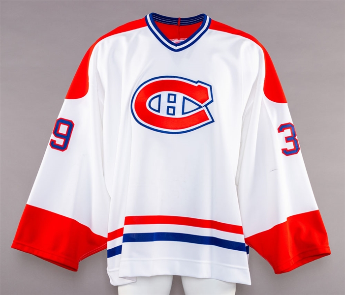 Pat Jablonski’s Mid-1990s Montreal Canadiens Game-Worn Jersey with Team LOA