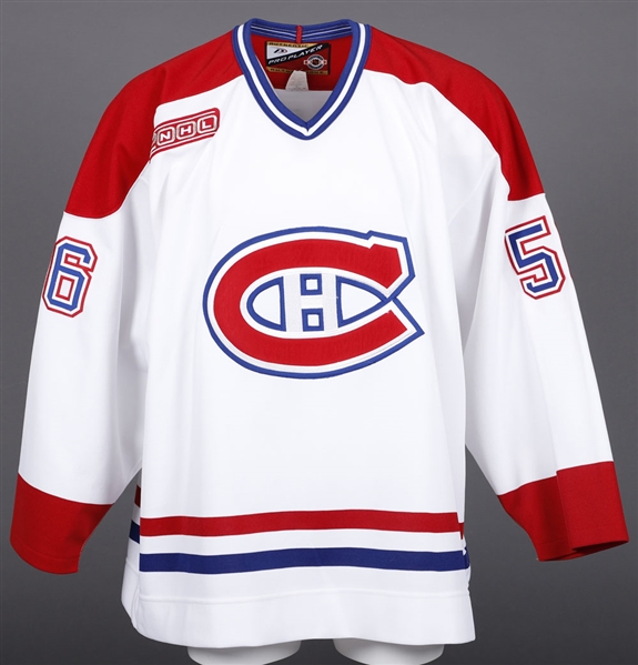 Alain Nasreddines 1999-2000 Montreal Canadiens Game-Worn Pre-Season Season Jersey with Team LOA - 2000 Patch!