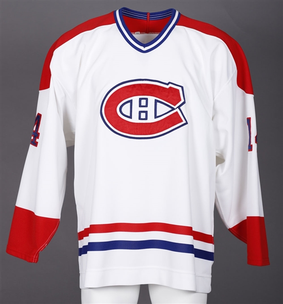Terry Ryans Mid-to-Late-1990s Montreal Canadiens Game-Worn Jersey with Team LOA