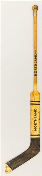Gary Edwards’ Circa Late-1970s Minnesota North Stars Northland Pro Game-Used Stick 
