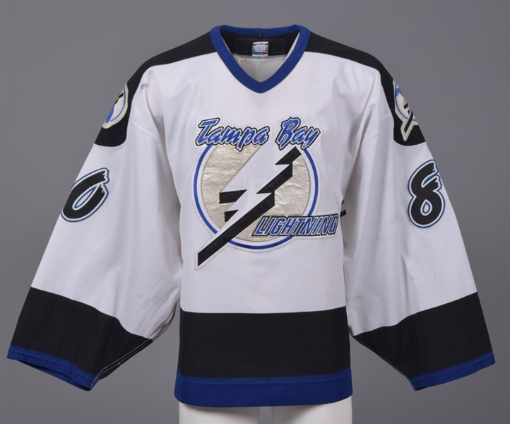 Kevin Weekes 2000-01 Tampa Bay Lightning Game-Worn Jersey