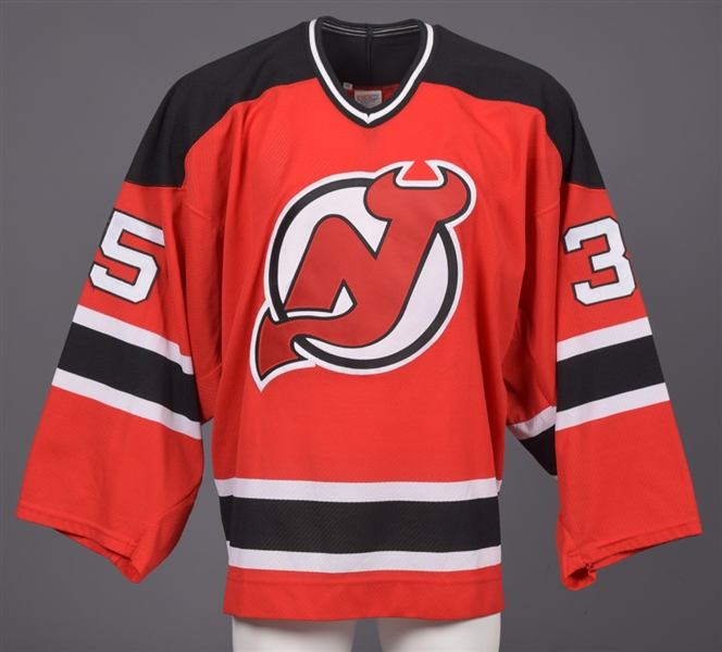 Jeff Reeses 1996-97 New Jersey Devils Game-Worn Jersey with LOA