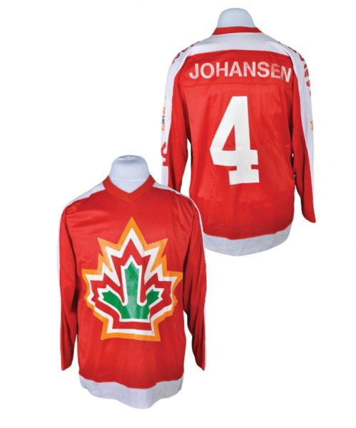 Trevor Johansens 1979 World Championships Team Canada Game-Worn Jersey