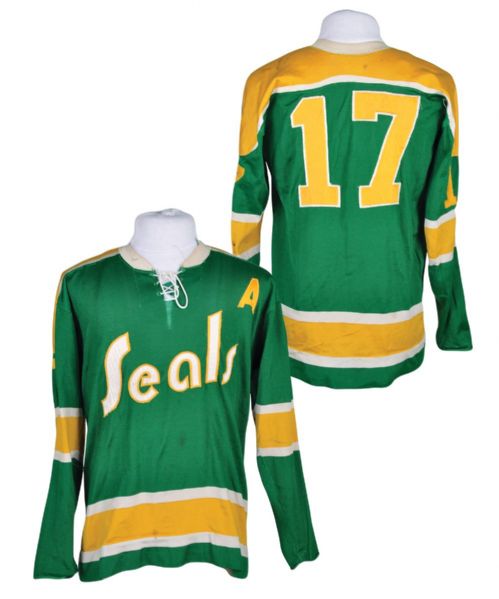 IHL Columbus Seals 1971-73 Game-Worn Alternate Captains Jersey