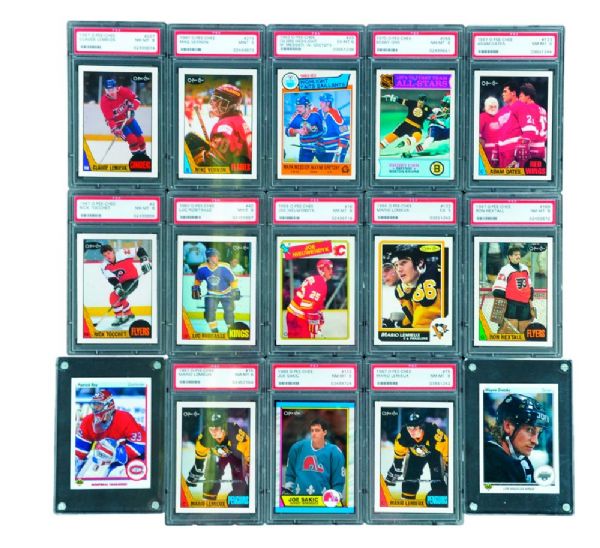1970s-1990s O-Pee-Chee Card Hockey Collection of 3500+ with PSA-Graded Cards