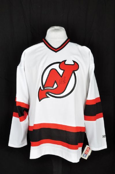 Martin Brodeur New Jersey Devils Signed Jersey Collection of 2 Plus Unsigned Jersey