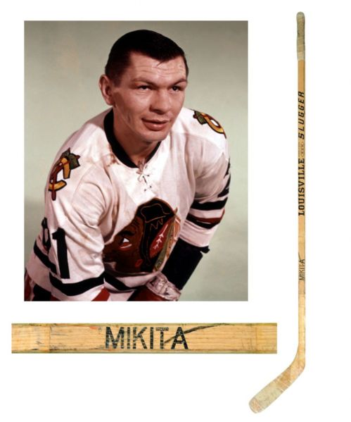 Stan Mikitas Circa Mid-1970s Chicago Black Hawks Louisville Game-Used Stick