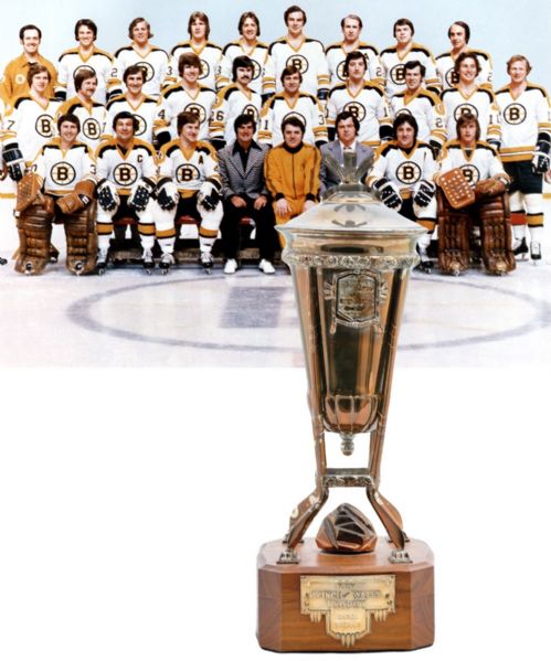 Carol Vadnais 1973-74 Boston Bruins Prince of Wales Championship Trophy (13”)