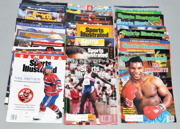 Sports Illustrated, Hockey News and Other Publication Collection of 900+