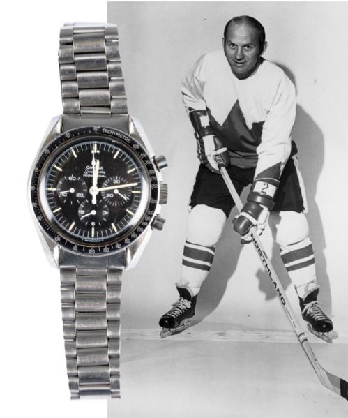 Gary Bergmans 1972 Canada-Russia Series Team Canada Omega Speedmaster Watch with Family LOA