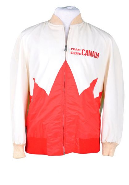 Gary Bergmans 1972 Canada-Russia Series Official Team Canada Jacket with Family LOA
