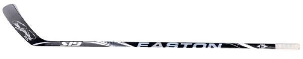 Teemu Selannes Anaheim Ducks Signed Easton S19 Game-Used Stick with NHLPA LOA