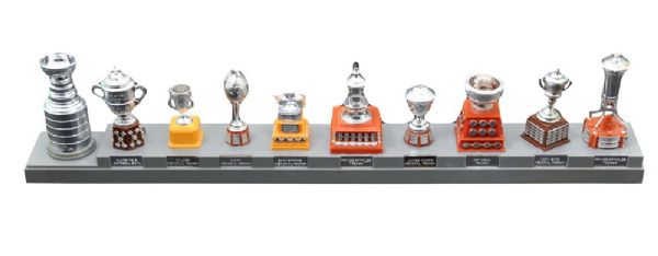 1970s Coleco Hockey Game Miniature Trophy Display