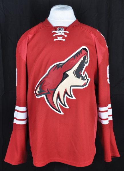 Kyle Turris 2008-09 Phoenix Coyotes Game-Worn Rookie Home Jersey and Game-Used Equipment Collection