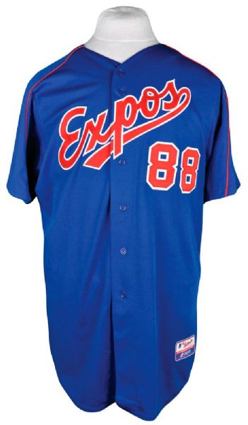 Nilson Robledos 1990s Montreal Expos Spring Training Worn Jersey with LOA