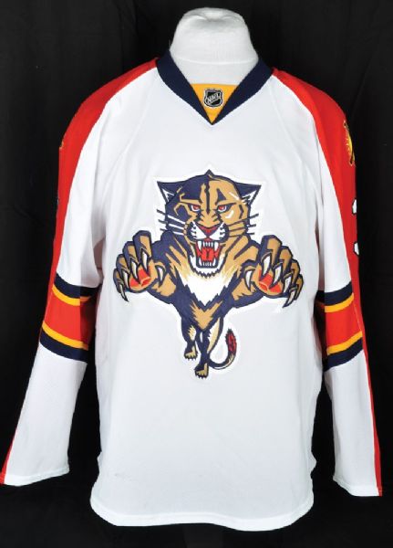 Steven Kampfers 2014-15 Florida Panthers Game-Worn Jersey with Team LOA