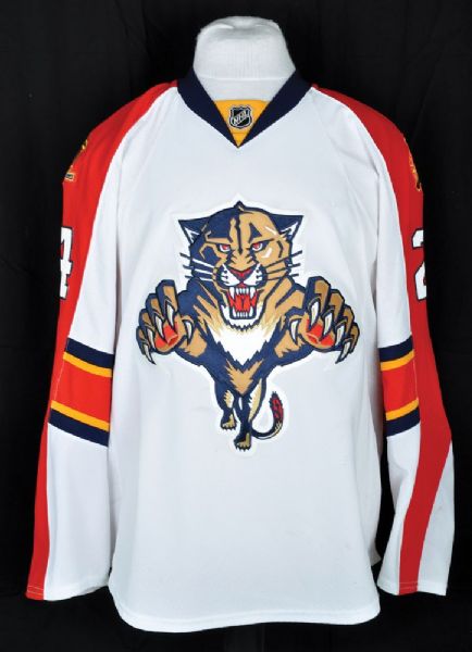 Brad Boyes 2014-15 Florida Panthers Game-Worn Jersey with Team LOA <br>- Photo-Matched!