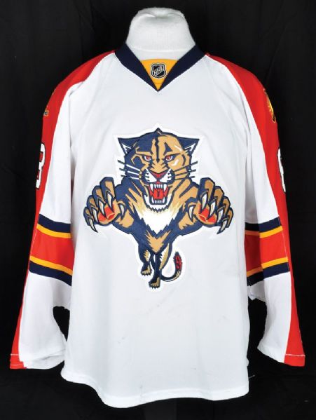 Dave Bollands 2014-15 Florida Panthers Game-Worn Jersey with Team LOA <br>- Photo-Matched!